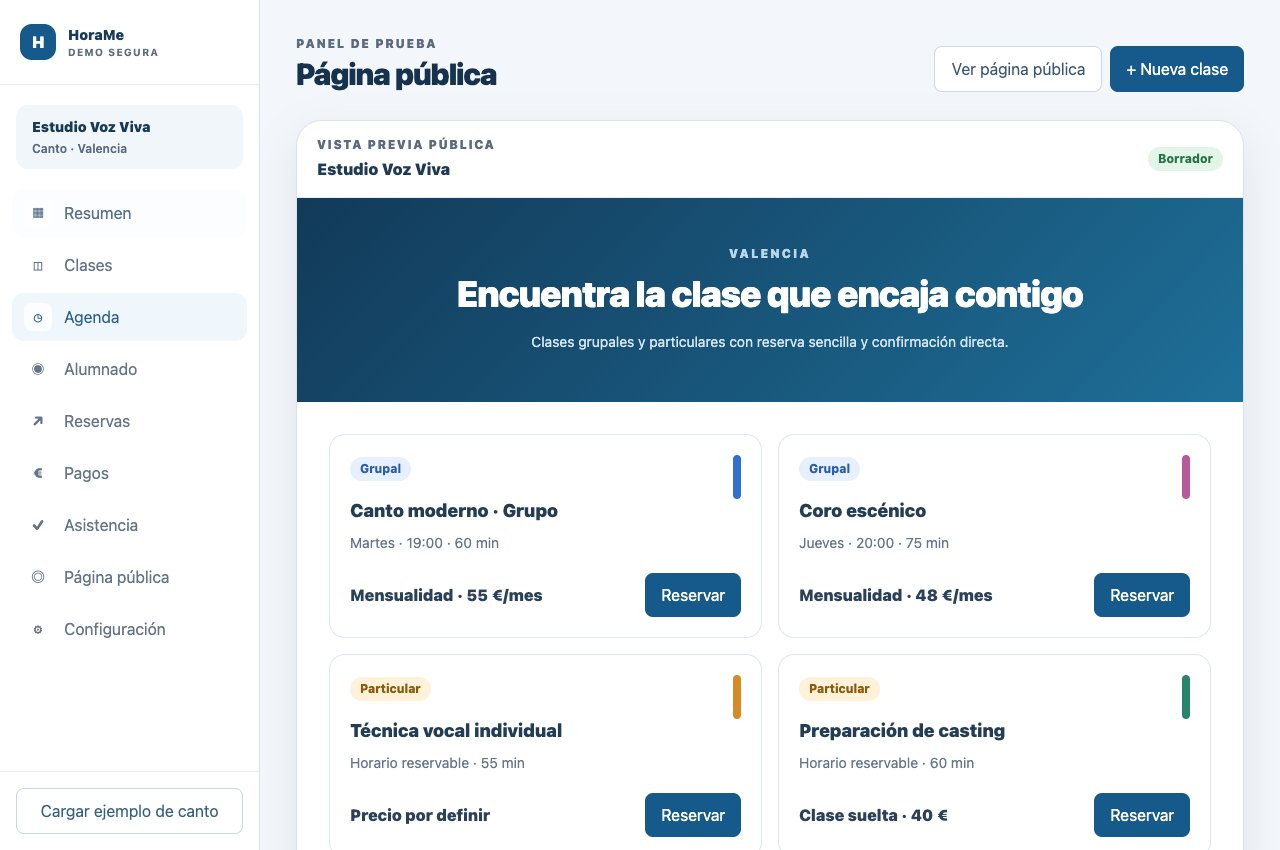 TU PÁGINA PÚBLICA: demo con datos ficticios